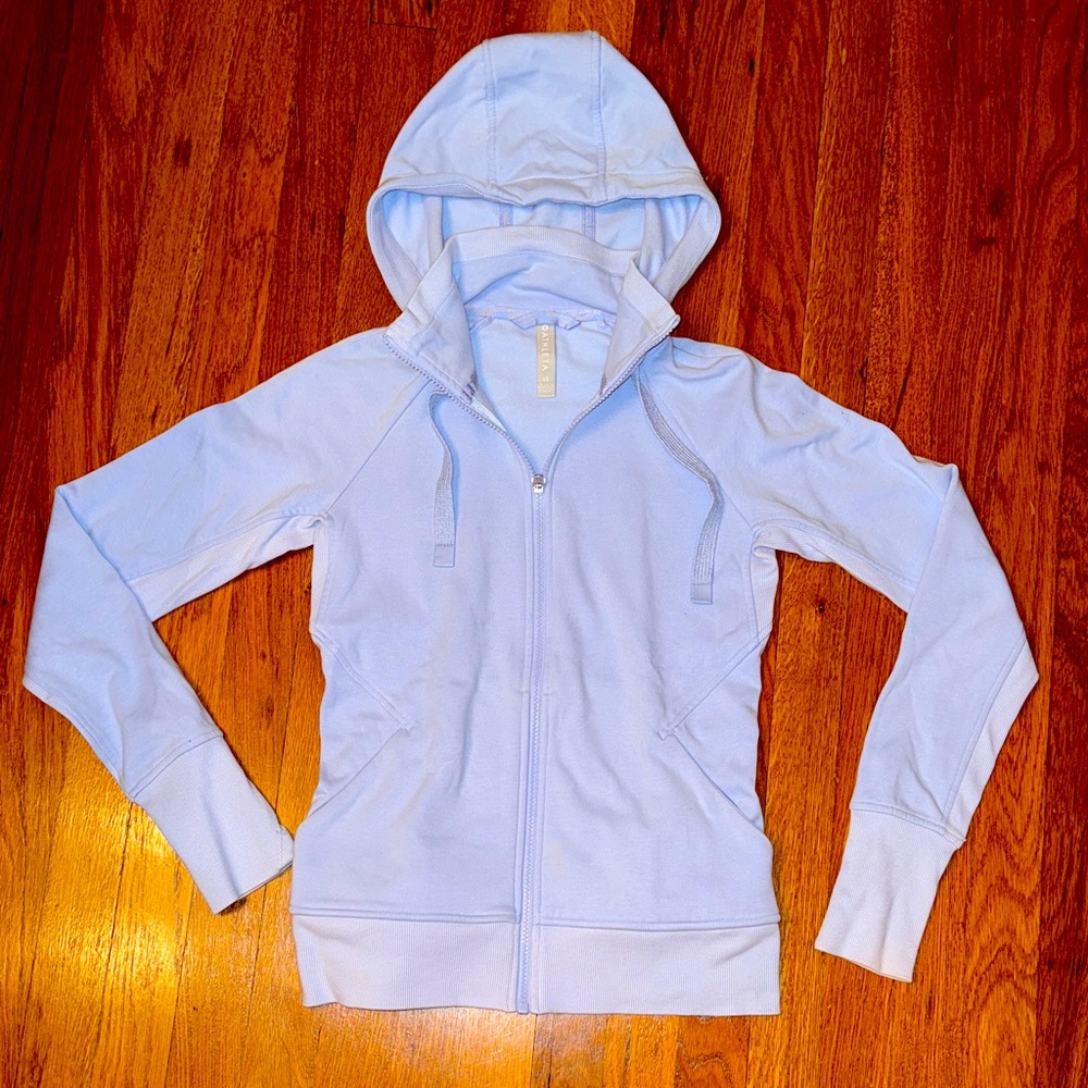 Athleta Light Blue Hoodie Sweatshirt